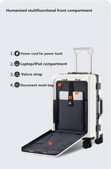 Чемодан для ручной клади chamadon