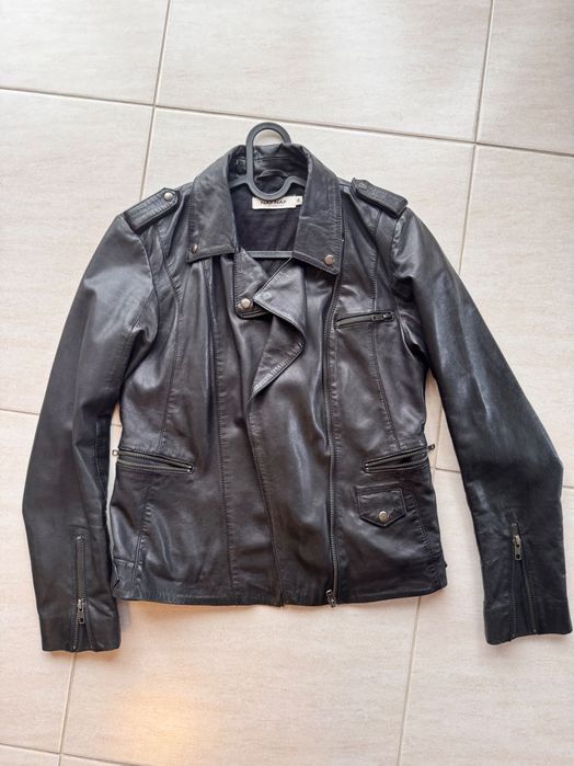 Naf Naf Дамско кожено яке, Естествена кожа