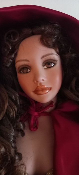 Papusa de portelan 7/50 ,86 cm ,semnata Pat Dezinsky&Rustie