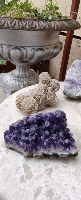 Cristale de mina, Ametist, Florina, Cuart, Cuart fumuriu, desert rose