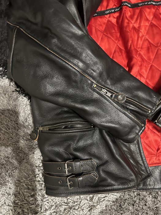 Geaca piele Biker City of Leather 3XL