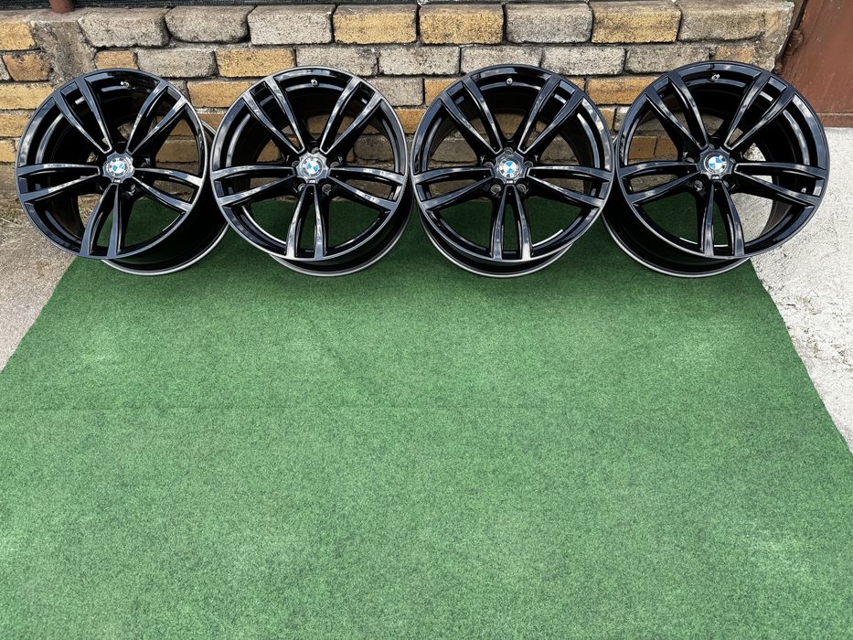 4 броя Джанти БМВ BMW 5x112 Style 647M BLACK 19 цола за G11 G12 G32 G30 G31 G20 G21