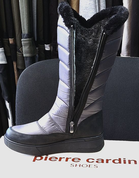 Cizmă damă de iarnă înblănit Pierre Cardin nou.
