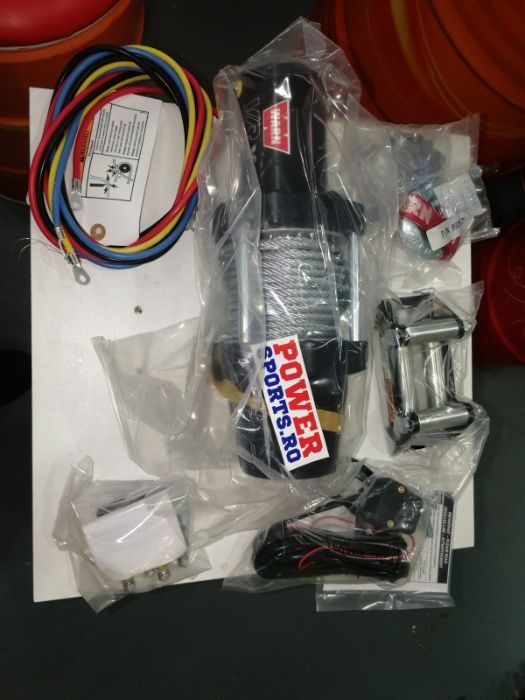 Troliu WARN VRX-35 pt atv Can Am, Polaris, Yamaha, CF, TGB, Arctic Cat