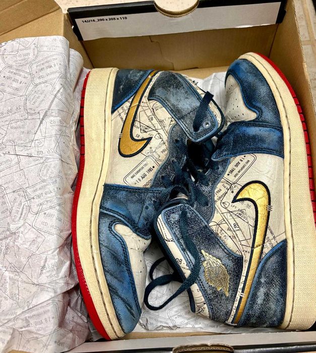 Stop! Vand adidasi Nike Air Jordan 1 MID SE, mar.38,5, in conditii bune