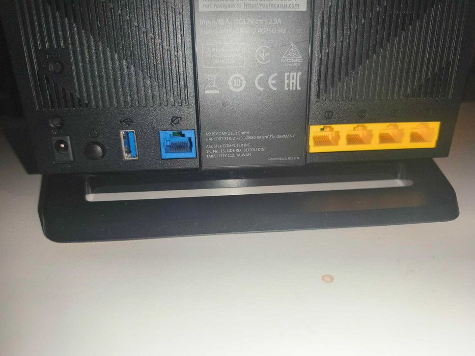 Router Asus RT-AC85P, 2.5+5Ghz, 600+1733 Mbps, WAN+LAN Gigabit, Gaming optimized, usb