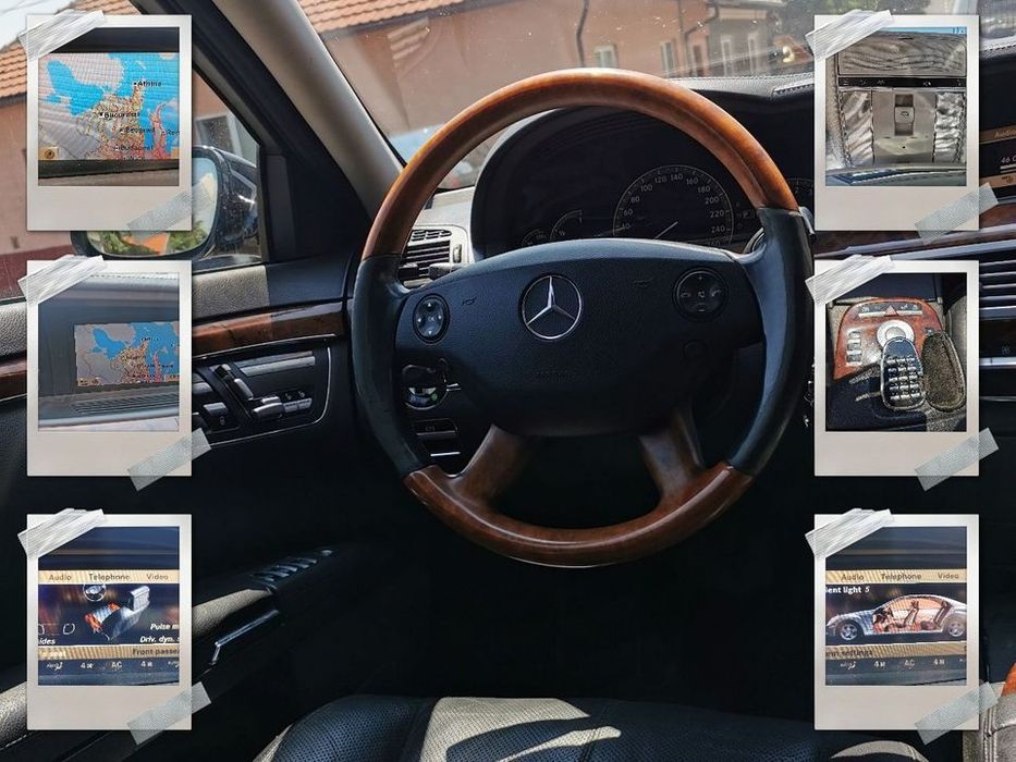 Mercedes S500 w221 (s65 AMG, 5.5 V8 388 cp)