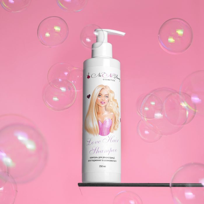 Комплект за копринена коса Love