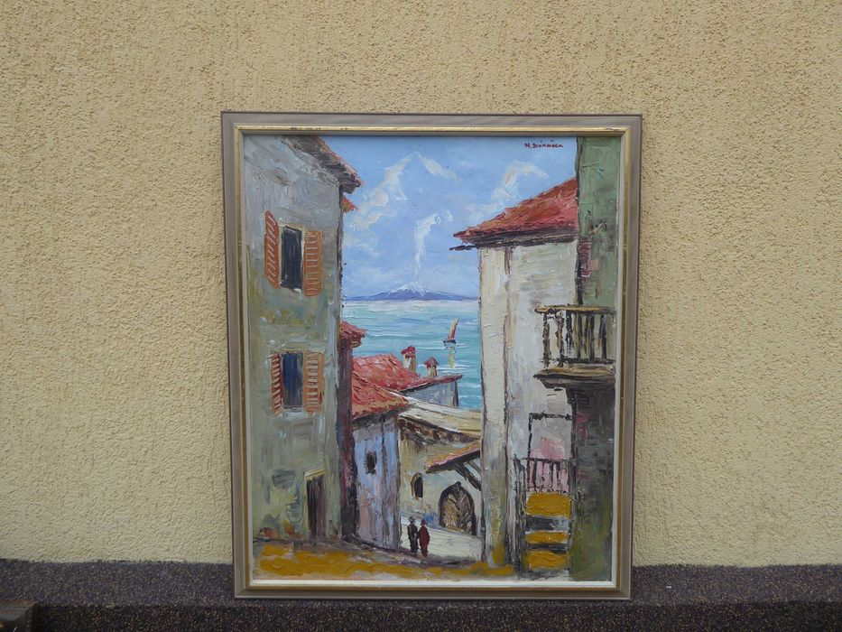 Tablou vechi romanesc