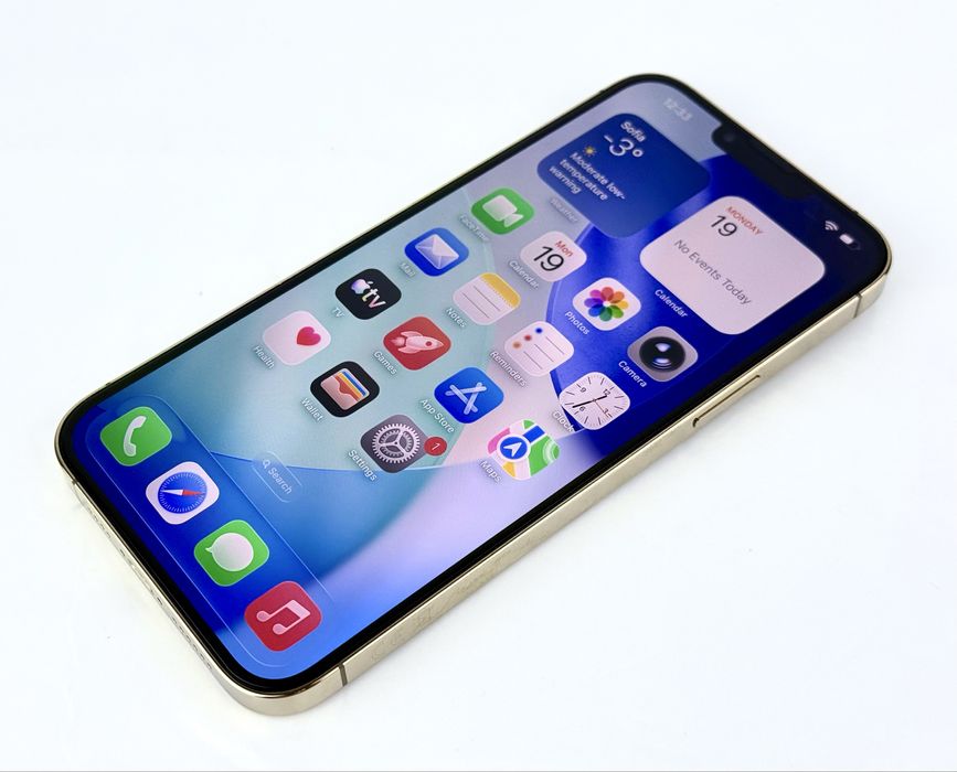 Apple iPhone 13 Pro Max 128GB Gold Перфектен! Гаранция!