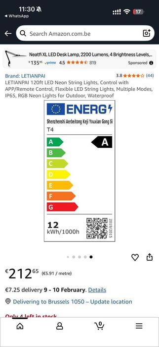 OFERTA Benzi Led 36m cu 2 x 18m ambiental aplicatie restaurante club