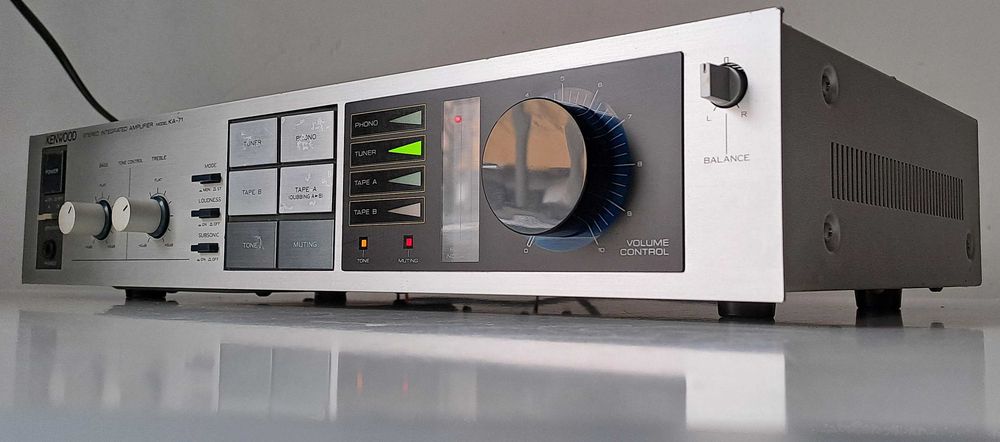 Amplificator Vintage Kenwood KA-71 – Tranzistori Sanken – Japan