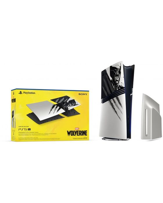 Панели за конзола PlayStation 5 Pro – Marvel’s Wolverine Adamantium Limited Edition