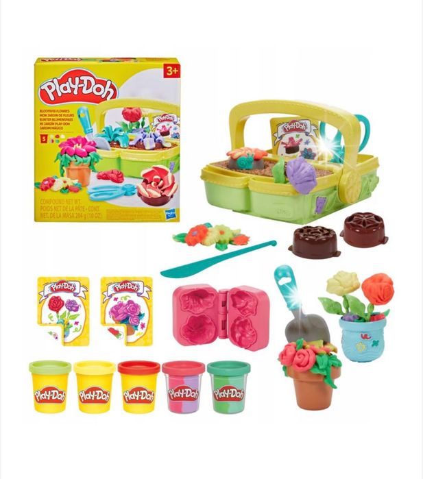 Play Doh цветя комплект