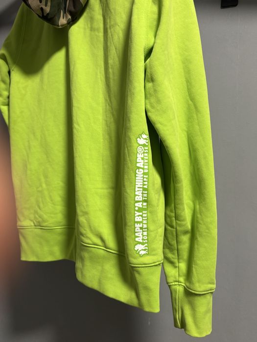 Aape zip hoodie.   .