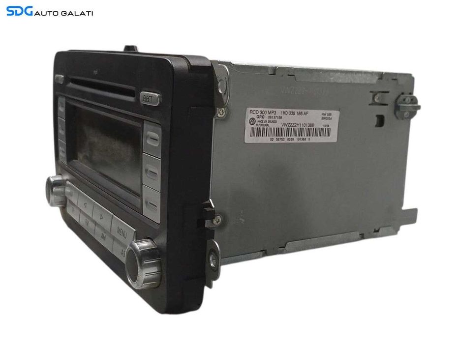 Unitate Radio CD Player Volkswagen Passat B6 2005 - 2010 Cod 1K0035186AP [LR1086]