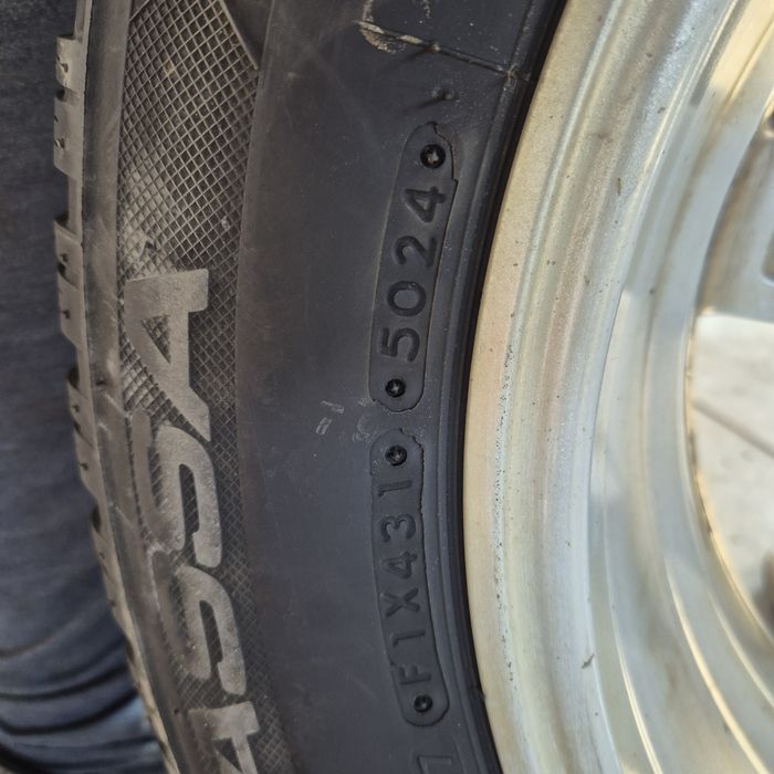 Jante pe 16 aliaj 5x114.3 hyundai kia renault duster toyota 215/60/16 allseason 2024