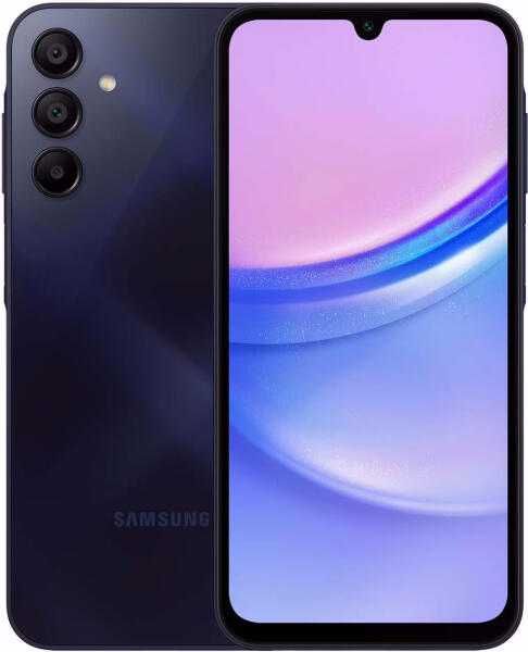 Samsung Galaxy A15, Dual SIM, 4GB RAM, 128GB, 4G, Blue Black ,bonus