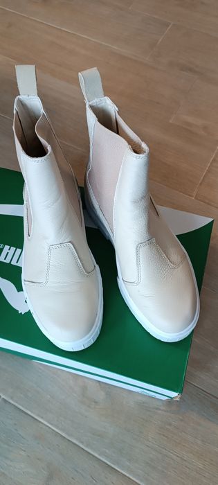 Боти Puma естествена кожа