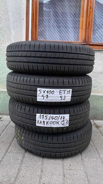 jante table 3 seturi  golf 4  bora polo fabia ibitza 5x100 anv vara  175 70 14