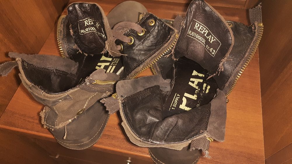 Брендовые ботинки Replay.
