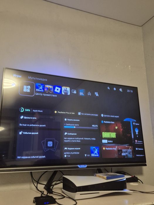 Sony ps5 + 4к телевизор