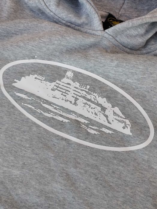 Corteiz сив суичер