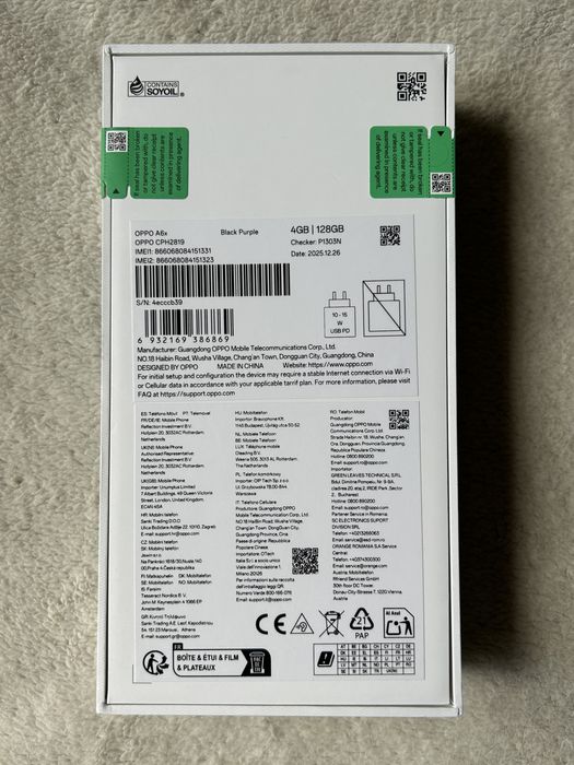 OPPO A6x смартфон