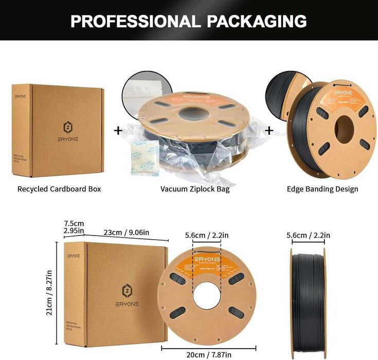 PETG-CF, ASA-CF, PLA-CF, Carbon Fiber, Филамент с Карбонови Частици