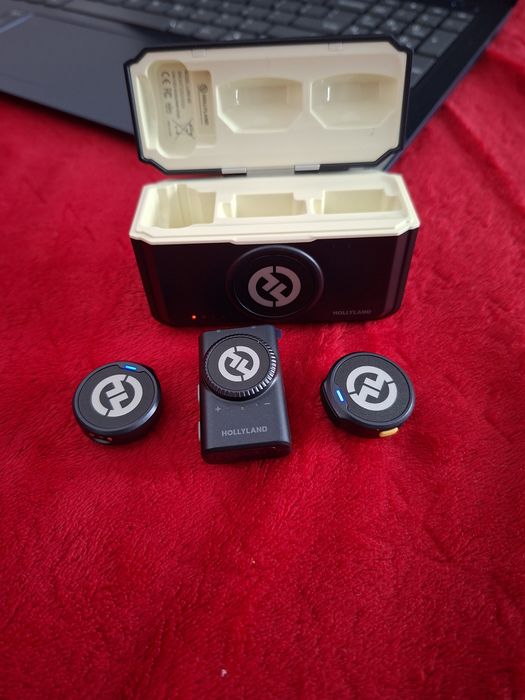 Hollyland LARK M2S Combo Wireless Lavalier Microphone Combo