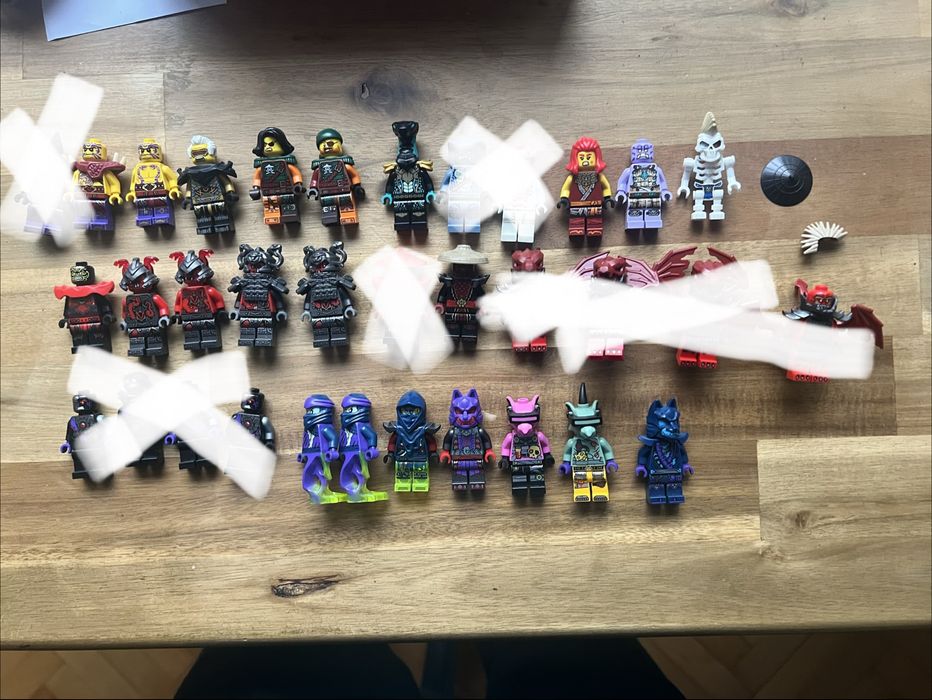 Lego ninjago фигурки и стари и нови