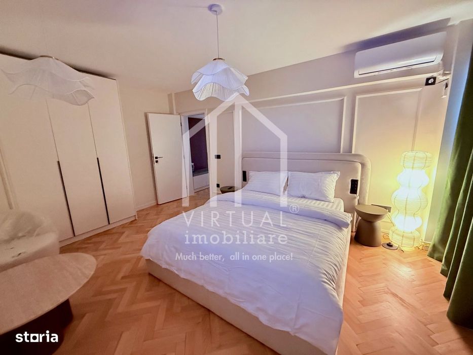 Apartament cu 2 camere, 50mp utili, etaj 2/4, Centru