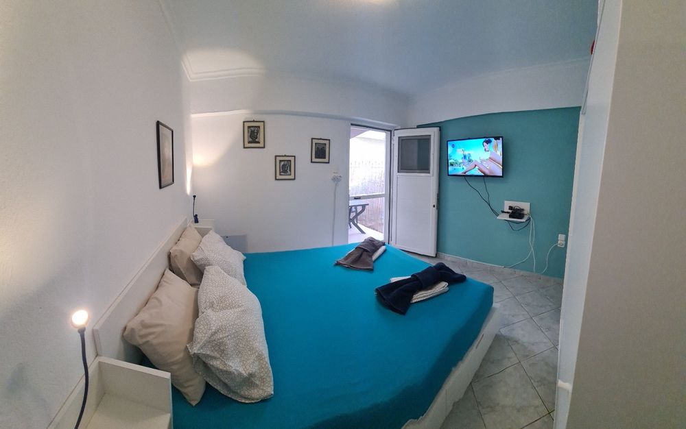 апартамент за двама "Синьо лято", на 70 метра от плажа-Паралия Офринио