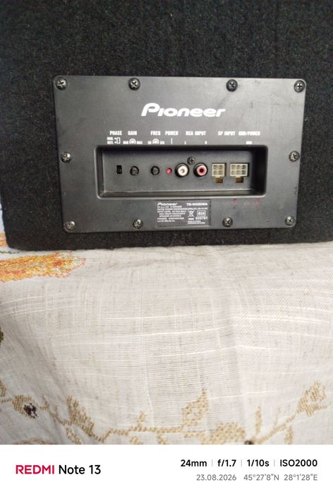 Subwoofer auto pioneer