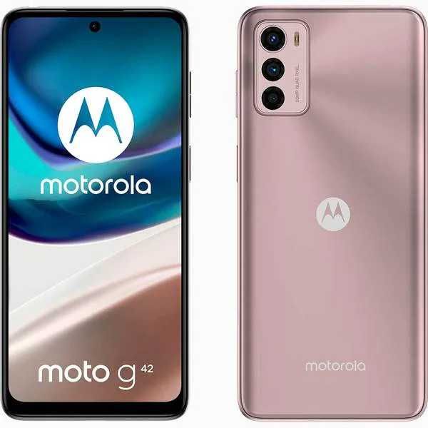 Telefon MOTOROLA Moto G42 64GB 4GB 6.43" Dual Sim Verde sau Roz metalizat Nou Sigilat