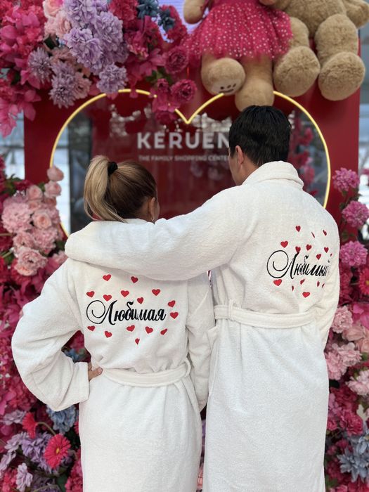 Халаты с вышивкой