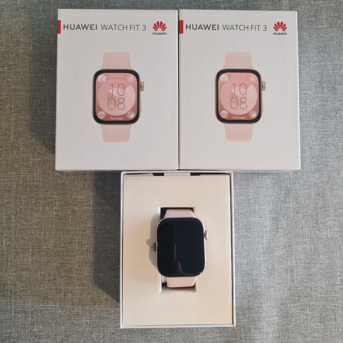 Huawei Watch Fit 3 розови два броя
