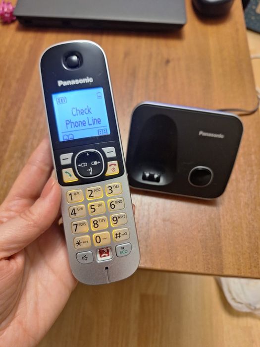 Telefon Panasonic fix, wireless, aproape nou!