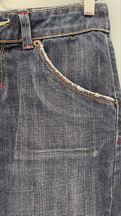 джинсовая юбка прямая MNG Jeans