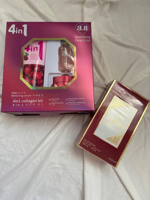 набор парфюм и крем