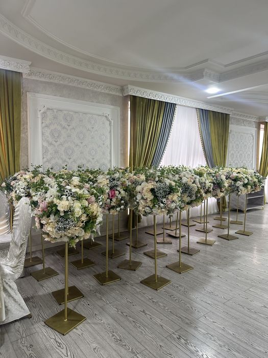 Цветы ваза  для ресторана