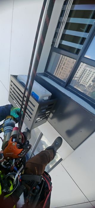 Установка и изготовление корзин для кондиционеров