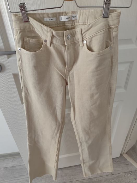 Blugi Mango, marimea S, bej