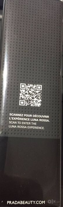 original atir PRADA BLACK LUNA ROSSA ochilmagan/ духи новые запечатенн