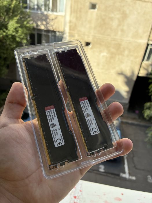 Kit Memorie RAM 16GB Kingston HyperX Fury Black 8GB (2x8GB)