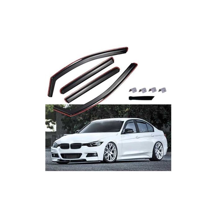 Комплект от 4 броя ветробрани за BMW 3-та серия Седан F30 2012 до 2019