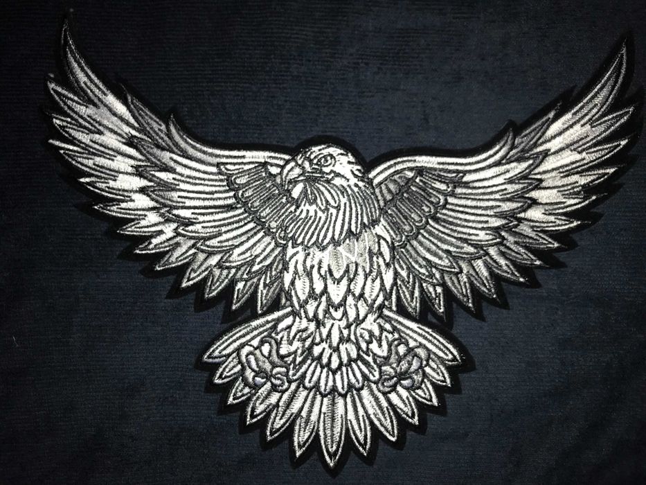 Petic/Patch/Emblema brodat geaca/vesta/etc piele/textil moto/rock/punk