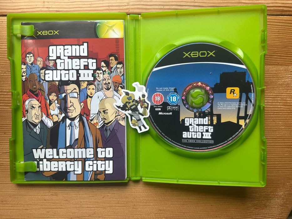 GTA Grand Theft Auto: III THE XBOX Collection Xbox