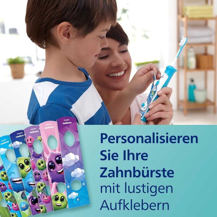 Звукова електрическа четка за зъби за деца 3+ Philips Sonicare HX6322/12