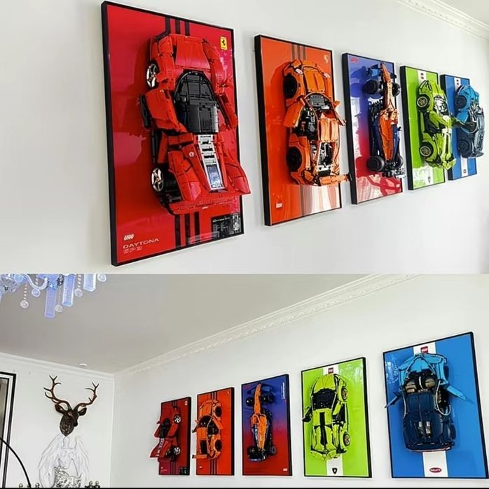 Рамка держатель для лего Формула 1, для суперкаров